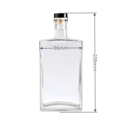 Wholesale 700ml Brandy Glass Bottles BC294 - Image 7