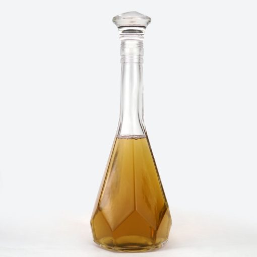 375 ml (12.7 oz) Glass Liquor Bottle