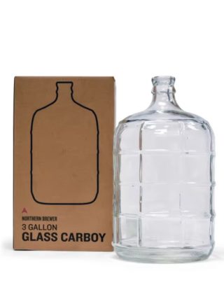 5 Gallon Clear Glass bottle