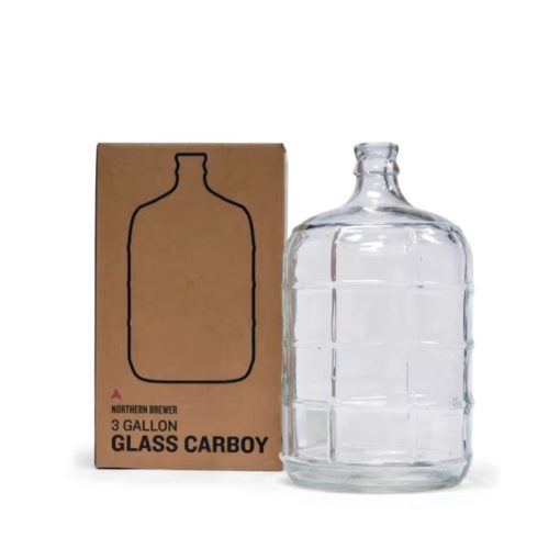 5 Gallon Clear Glass bottle