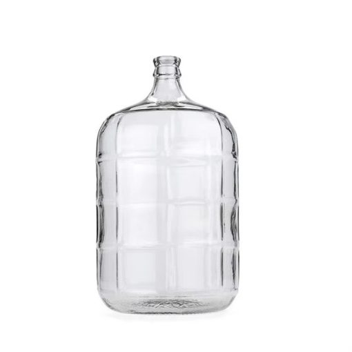 5 Gallon Clear Glass bottles