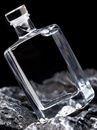 100ml Clear Glass Bottle