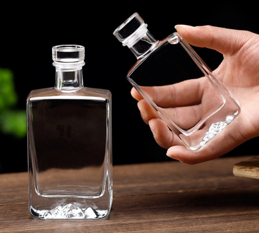 100ml Clear Glass Bottle